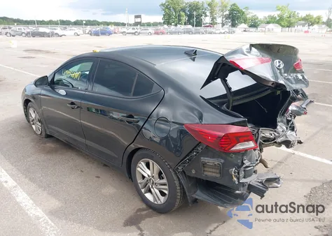 2019 Hyundai Elantra Sel из США, поврежденный, VIN 5NPD84LF6KH441705